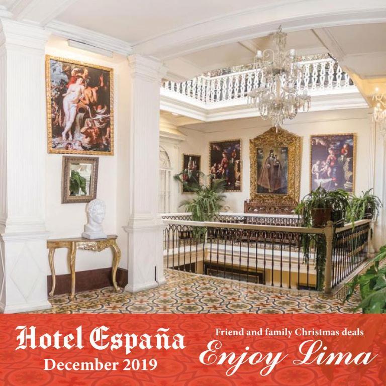 Hotel Espana Lima Buitenkant foto